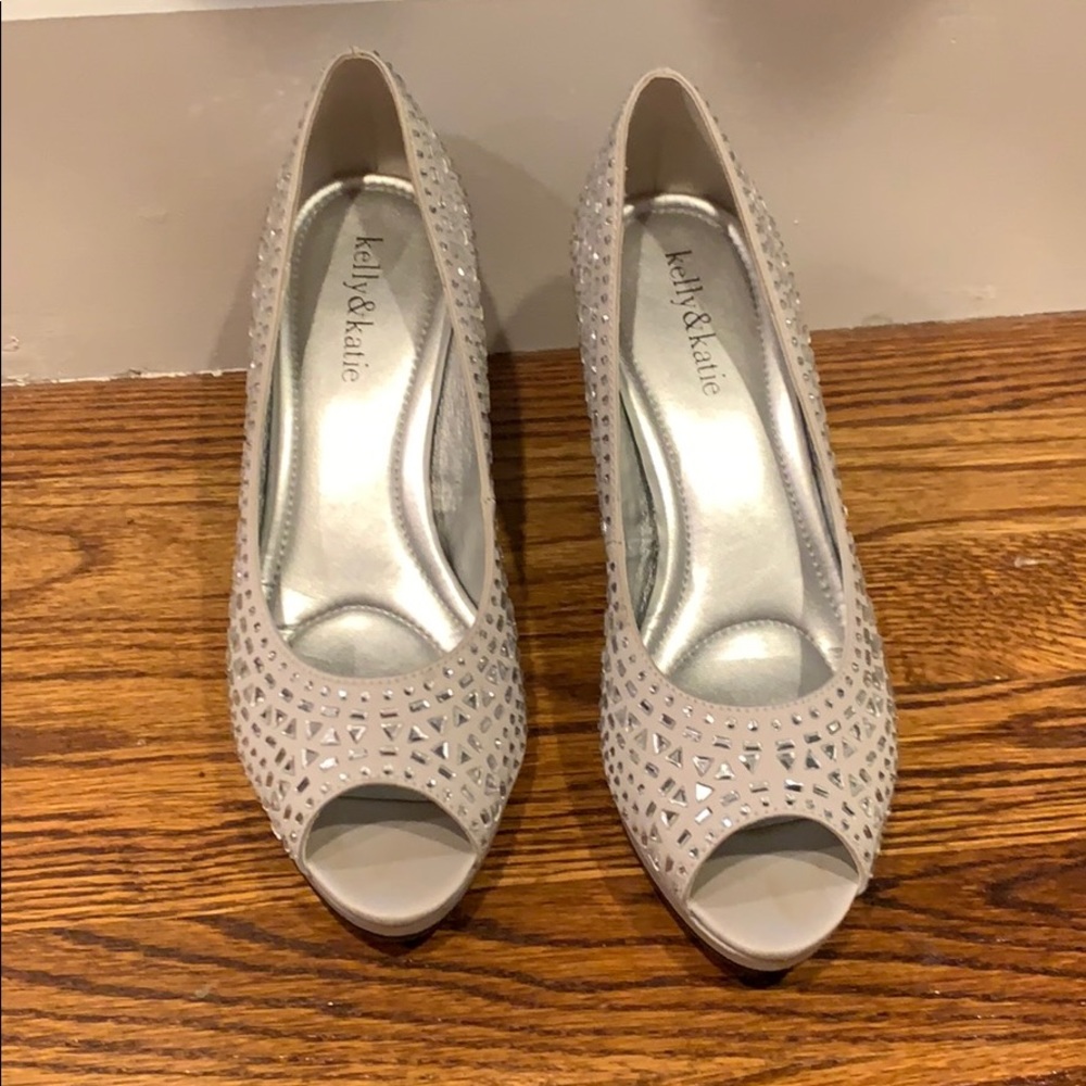 Silver heels